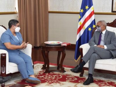 A presidente do COC convida o Presidente da República para estar em Paris 2024