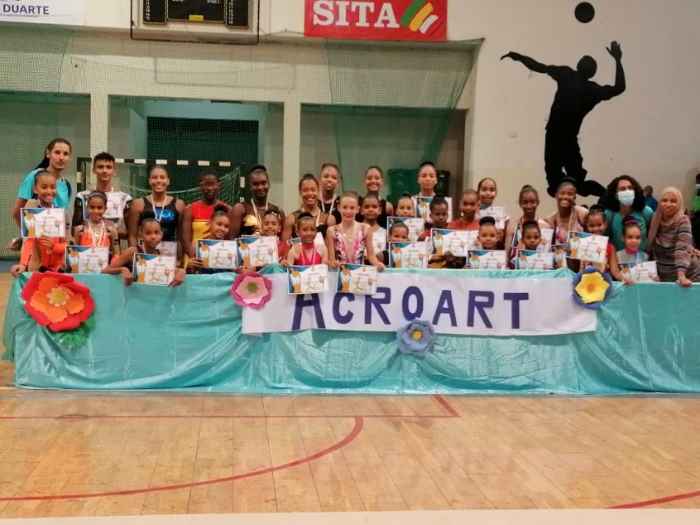 You are currently viewing Vº Torneio Mascote Acroart 2022 serviu de teste para o Campeonato Africano de dois ginastas