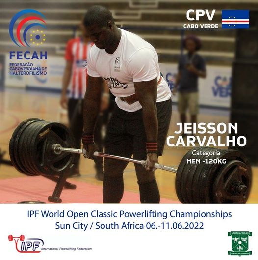 You are currently viewing Cabo Verde vai estar presente no Campeonato Mundial de Powerlifting