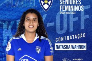 Sasha a jogadora cabo-verdiana assinou contrato com o Amora FC em Portugal