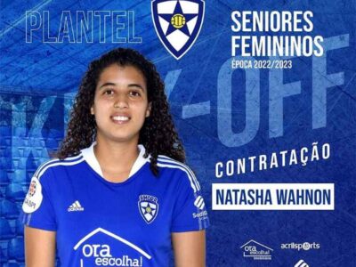 Sasha a jogadora cabo-verdiana assinou contrato com o Amora FC em Portugal