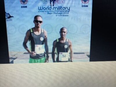 Cabo Verde participou no Campeonato Mundial Militar de Corta Mato