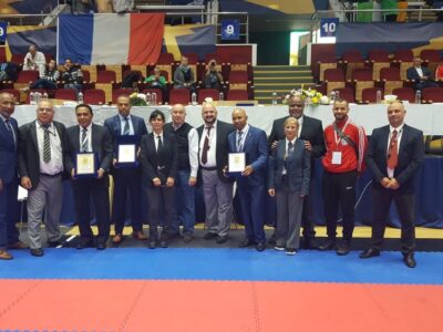 Sabino Frederico Tavares (Tchabas) integrante de um grande evento internacional de Karaté