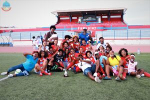 Estádio Adérito Sena é o palco do Futebol Feminino