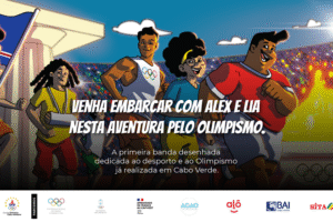 O Comité Olímpico Cabo-Verdiana lança a primeira banda desenhada
