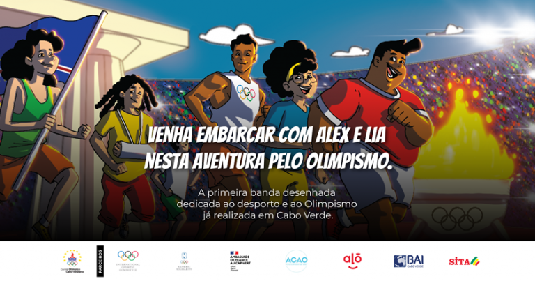 O Comité Olímpico Cabo-Verdiana lança a primeira banda desenhada