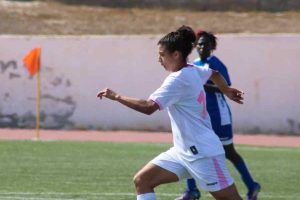 A cabo-verdiana Sasha Wahnon assina pelo Clube Futebol Benfica