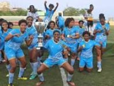 A jogadora do Seven Stars Camoca marca a diferença na final