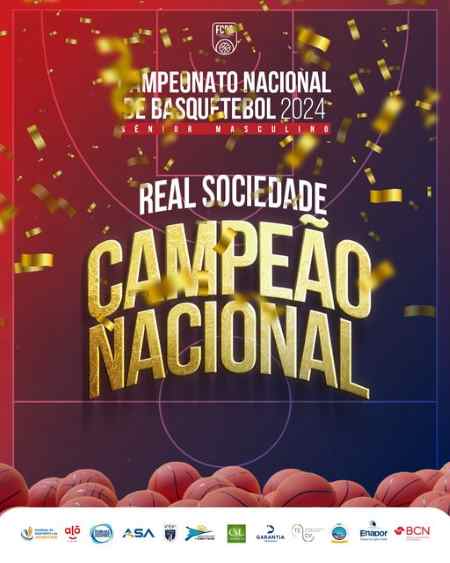 You are currently viewing Real Sociedade Campeão Nacional de Basquetebol Época 2023/2024