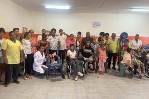 Titico o grande dançarino de Cadeira de Rodas está em Mindelo