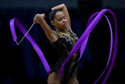 You are currently viewing A Ginasta Cabo-Verdiana no Campeonato do Mundo de Ginástica Rítmica no Brasil