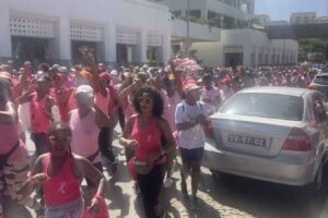 A Caminhada Rosa organizada pela Liga Cabo-Verdiana Contra o Cancro já está enraízada em São Vicente