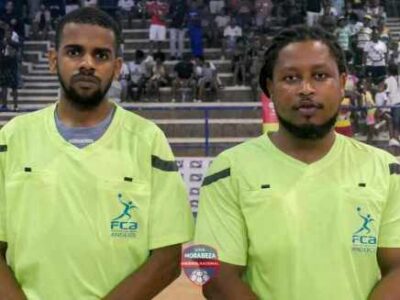 Árbitros cabo-verdianos num Torneio Internacional de Andebol